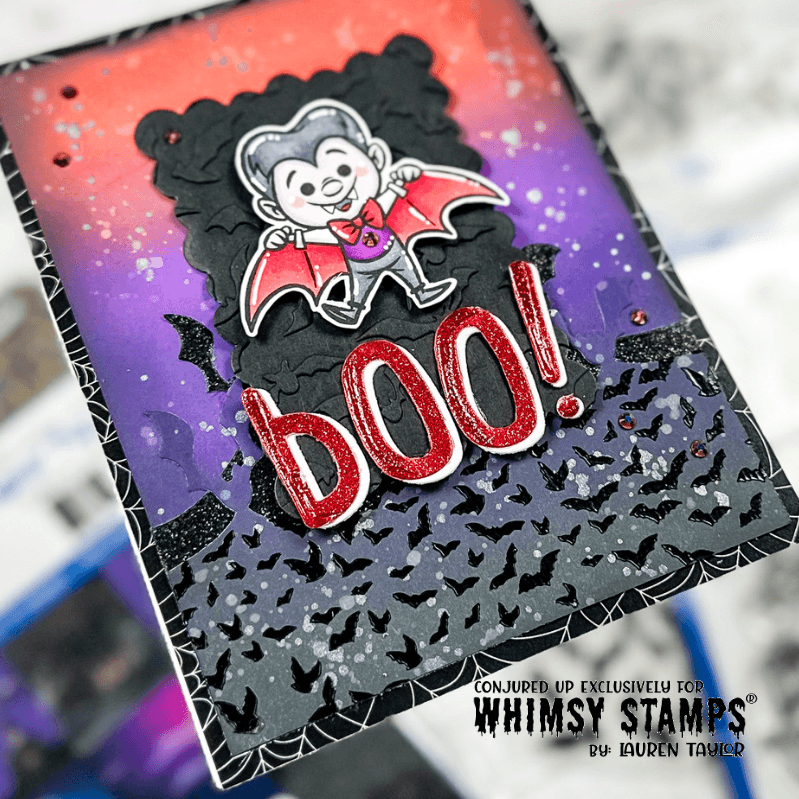 Halloween Creatures Stencil - Whimsy Stamps