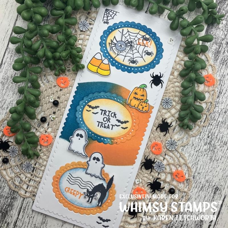 Halloween Postage Clear Stamps - Whimsy Stamps