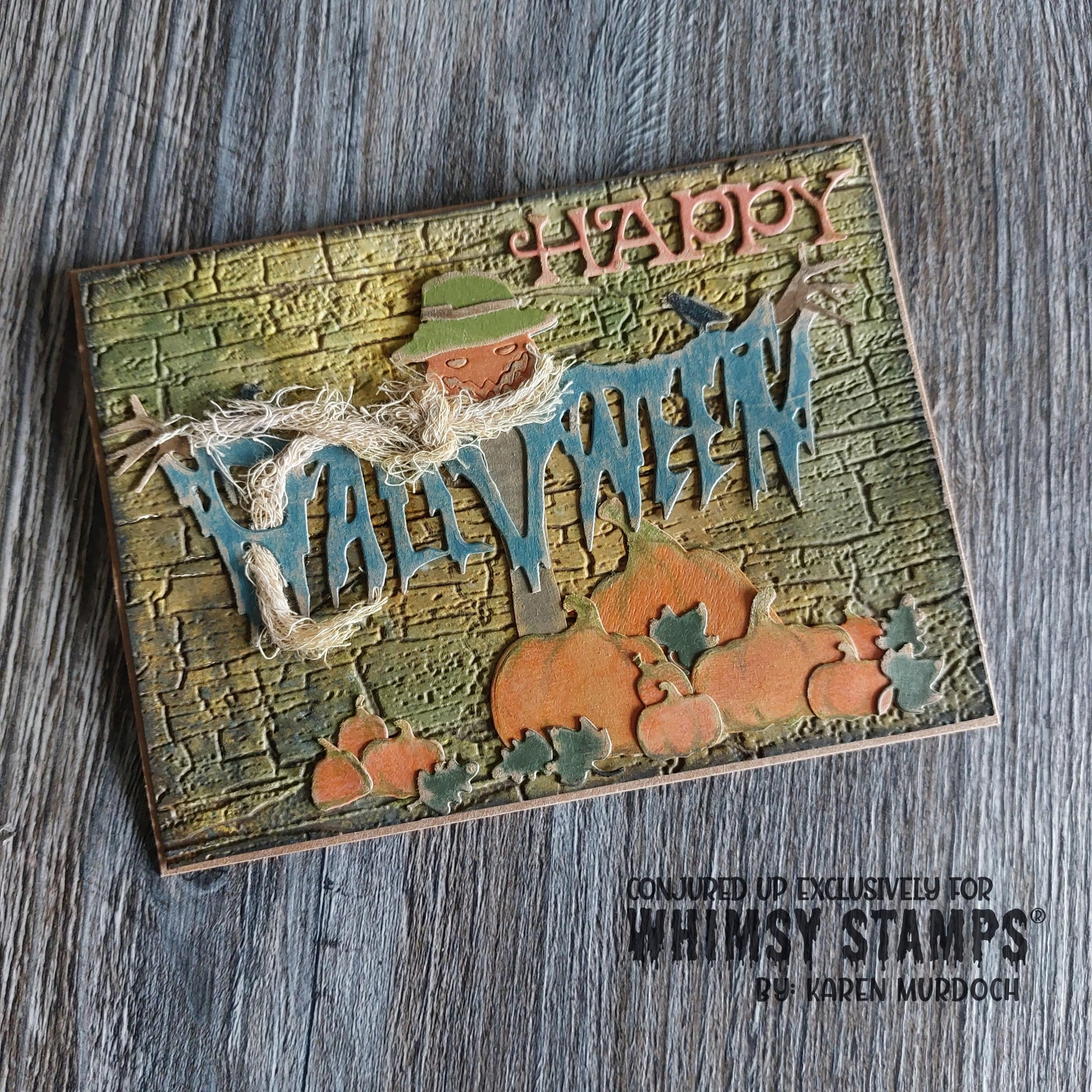 Halloween Scarecrow Die - Whimsy Stamps