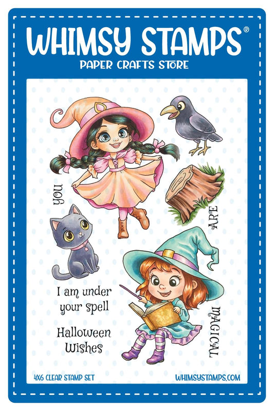 Halloween Spells Clear Stamps - Whimsy Stamps