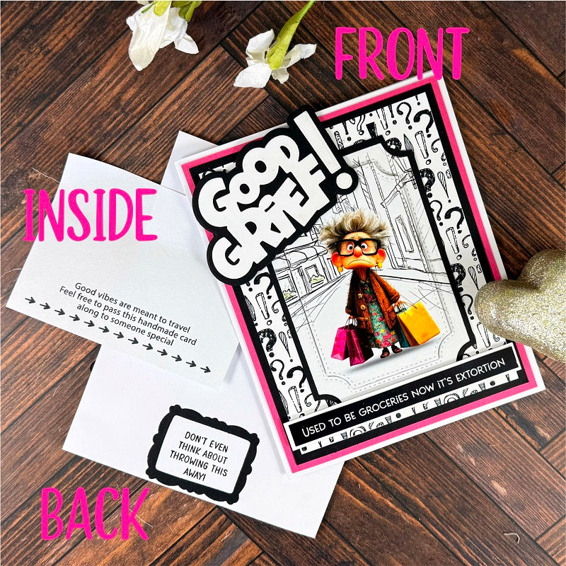 *NEW Handmade Signatures 2 Clear Stamps - Whimsy Stamps