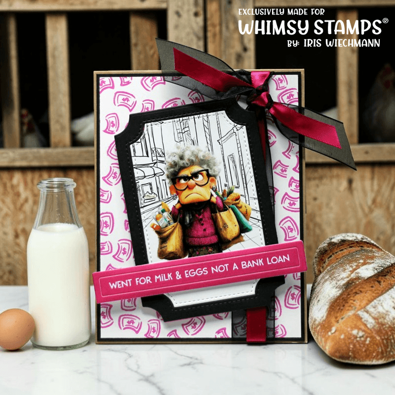 *NEW Handmade Signatures 2 Clear Stamps - Whimsy Stamps