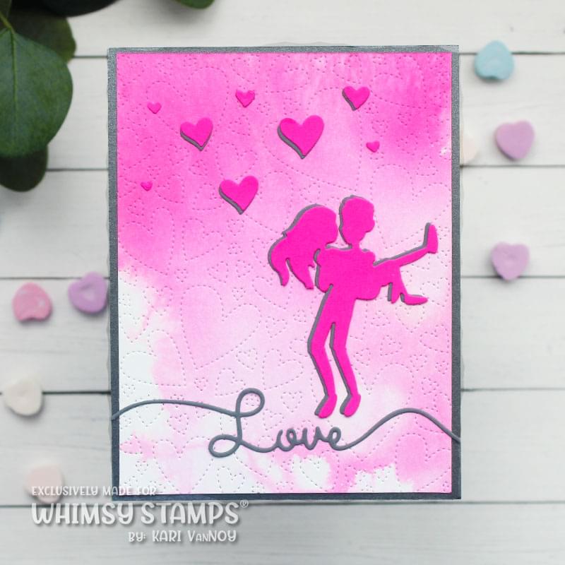 Happy Couple Die Set - Whimsy Stamps
