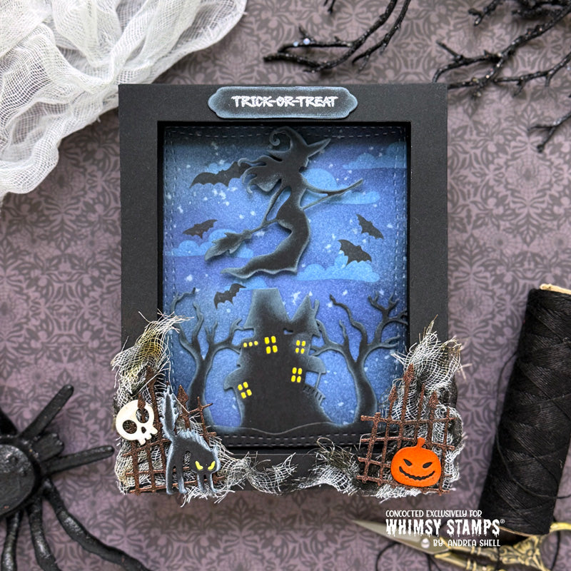 Witch Whispers Sister Die Set - Whimsy Stamps