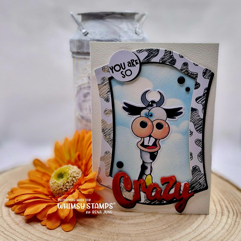 Hee Haw Clear Stamp and Die Combo - Whimsy Stamps