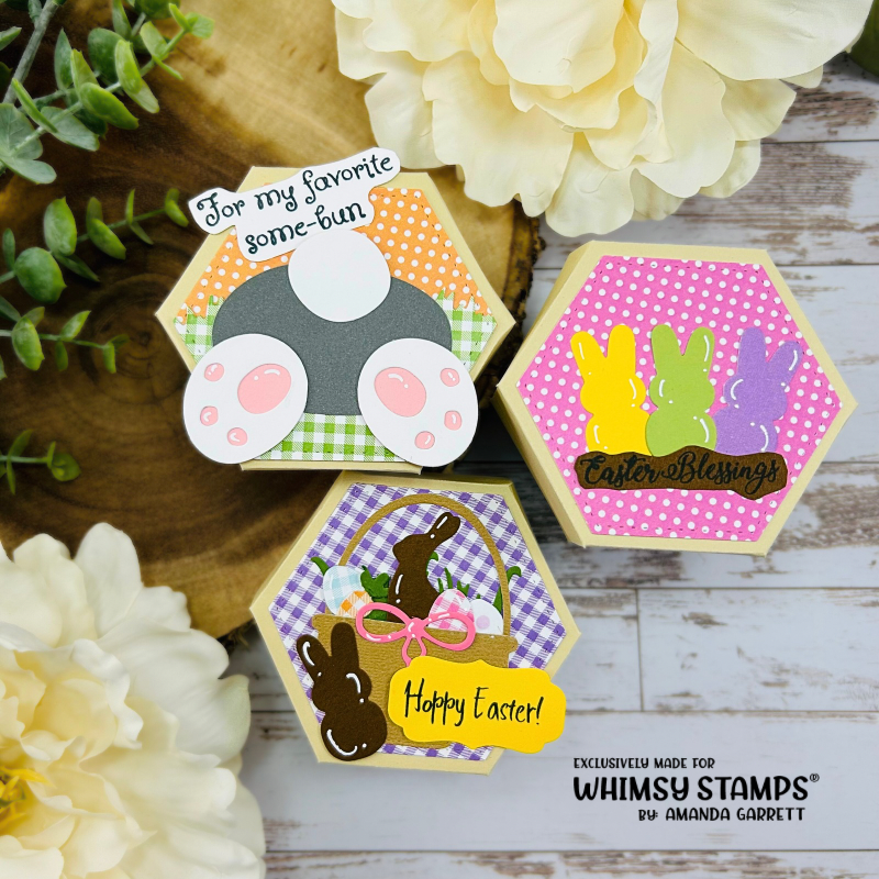 Hexagon Treat Box Die - Whimsy Stamps