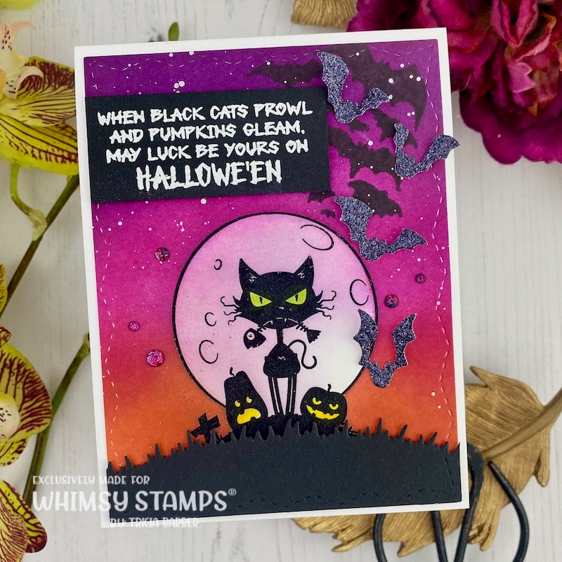 Hiss Off Clear Stamps - Whimsy Stamps