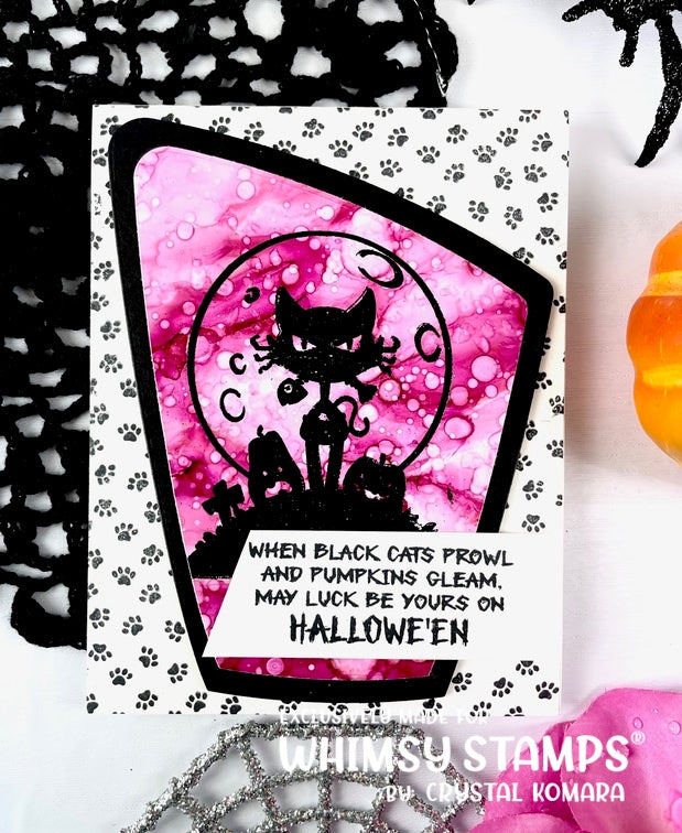 Hiss Off Clear Stamps - Whimsy Stamps