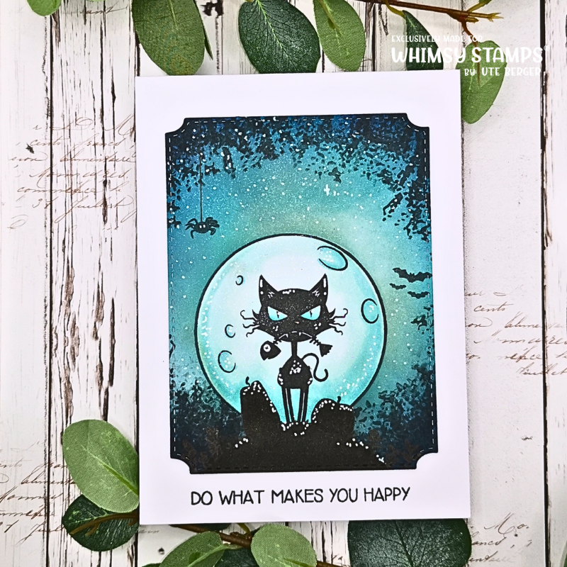Hiss Off Clear Stamps - Whimsy Stamps
