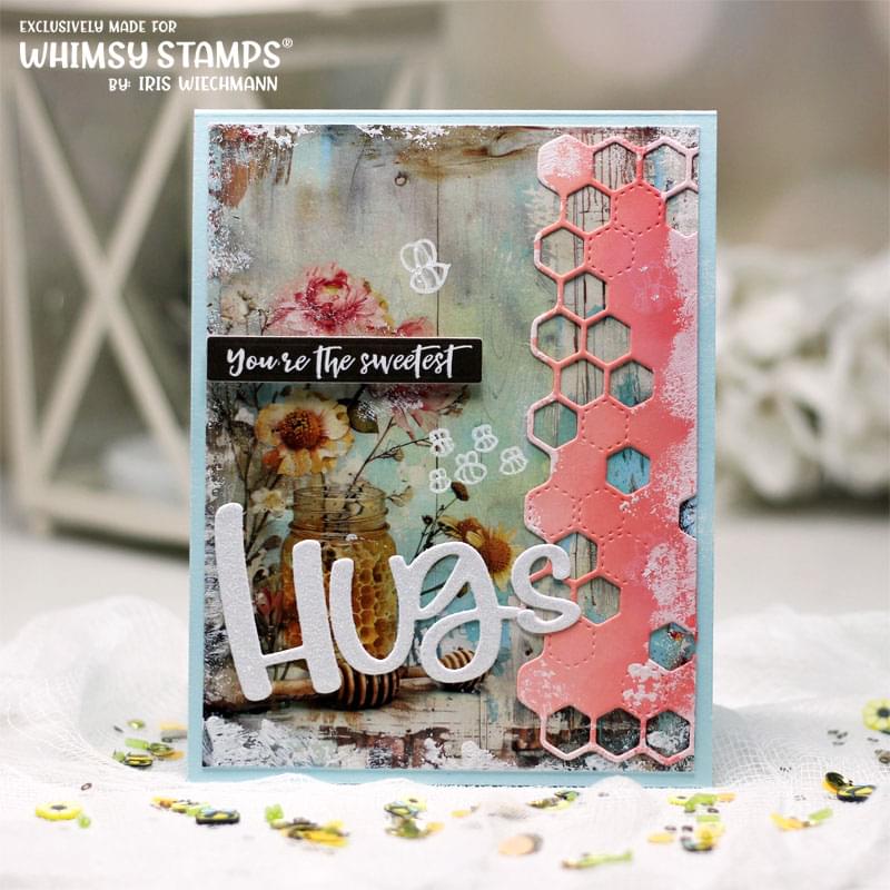 Honeycomb Die Set - Whimsy Stamps