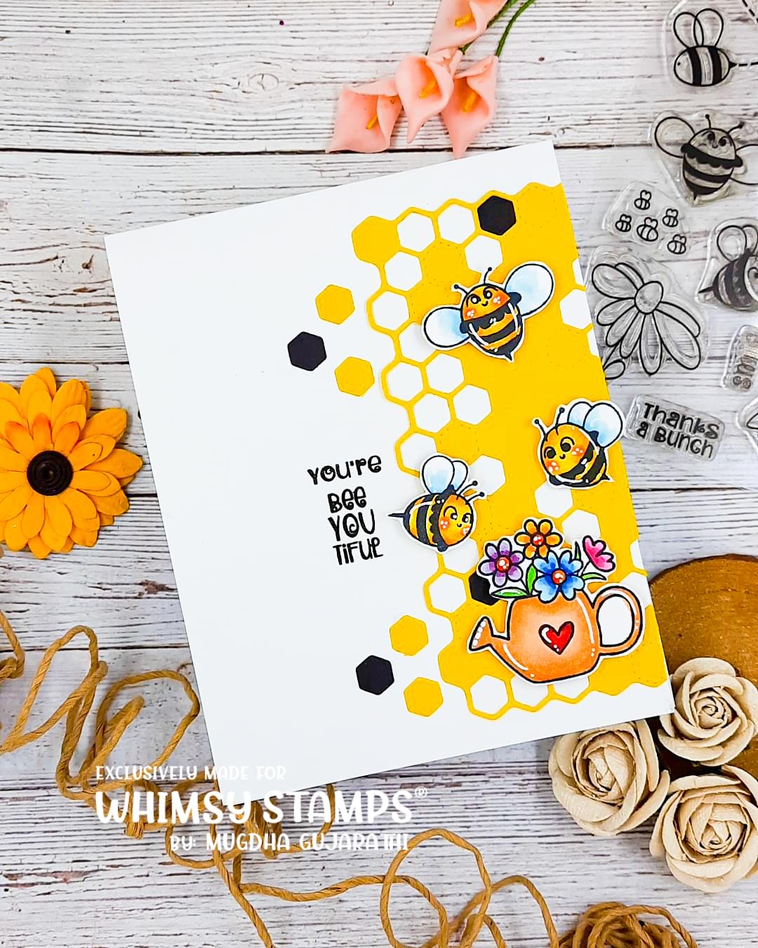 Honeycomb Die Set - Whimsy Stamps