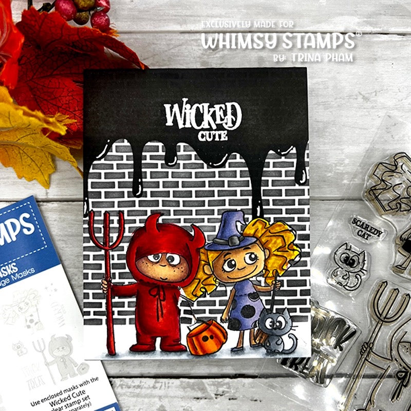 Honeycomb Drips Stencil - Whimsy Stamps
