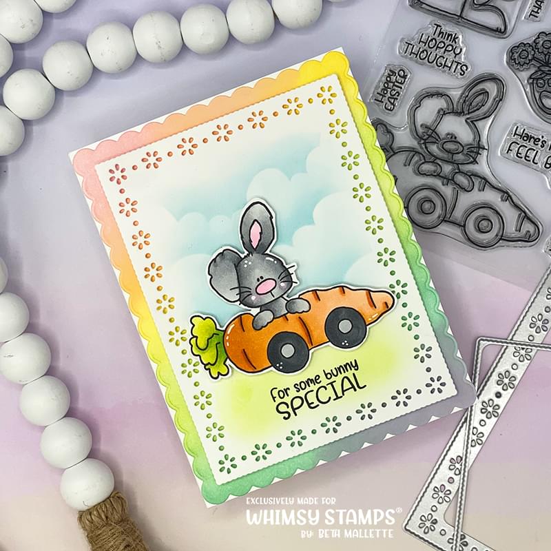 **NEW Hoppy Thoughts Clear Stamps - Whimsy Stamps