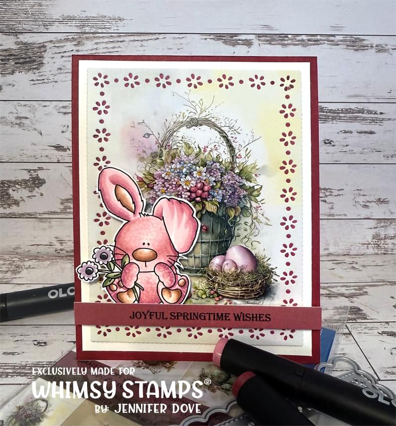 **NEW Hoppy Thoughts Clear Stamps - Whimsy Stamps