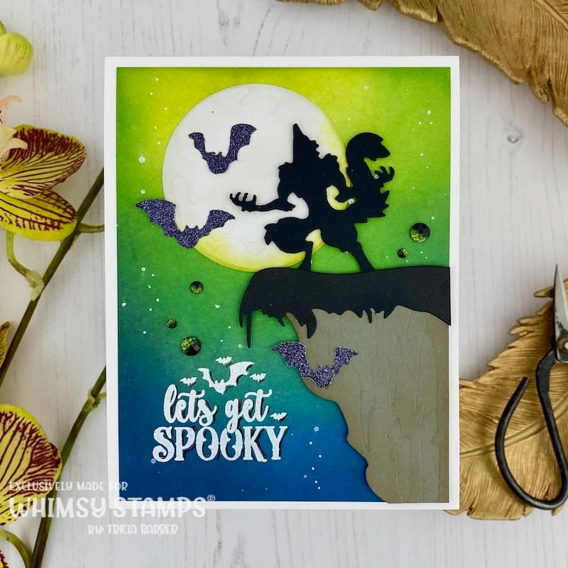 Home Sweet Haunted Home Clear Stamps - Whimsy Stamps