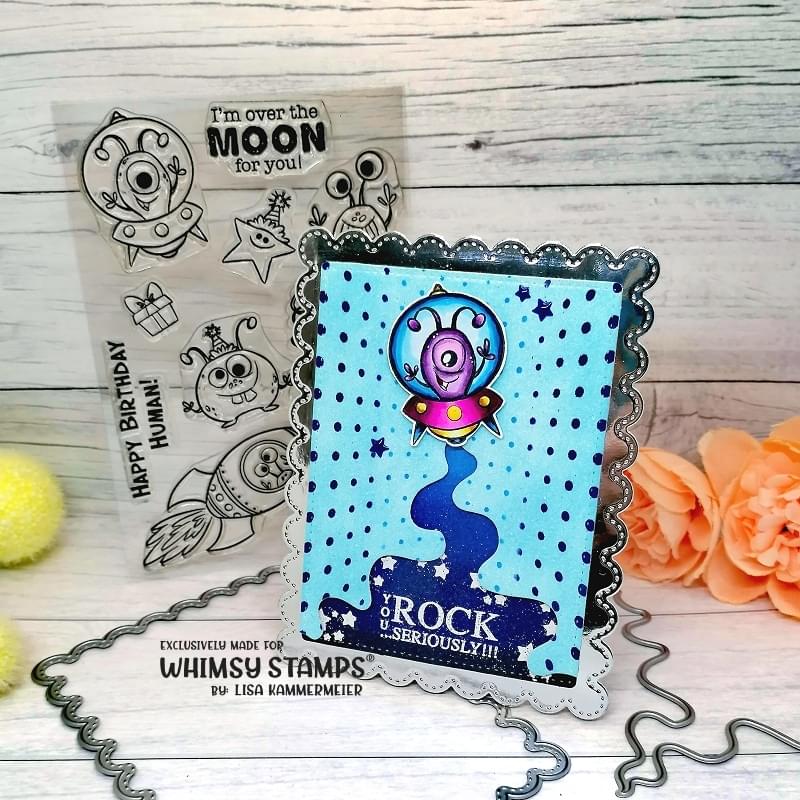 Infinity 6x9 Stencil - Whimsy Stencil Collection - Whimsy Stamps