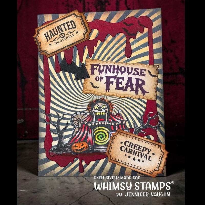 Creepy Carnival Funhouse Clear Stamps