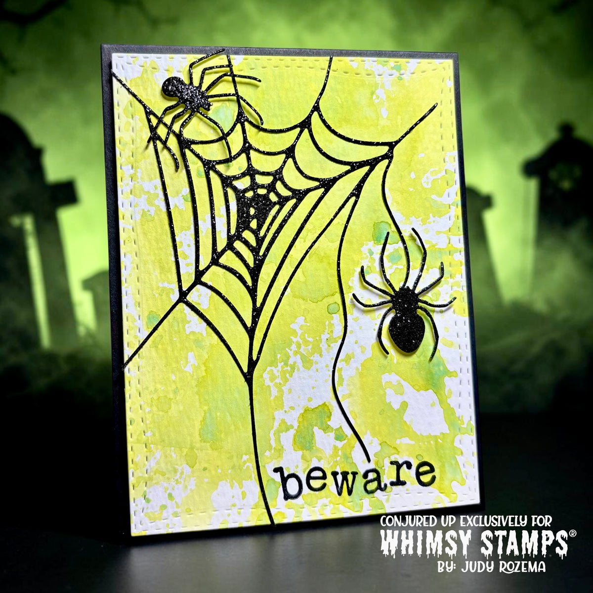 Spiders and Webs Die Set - Whimsy Stamps