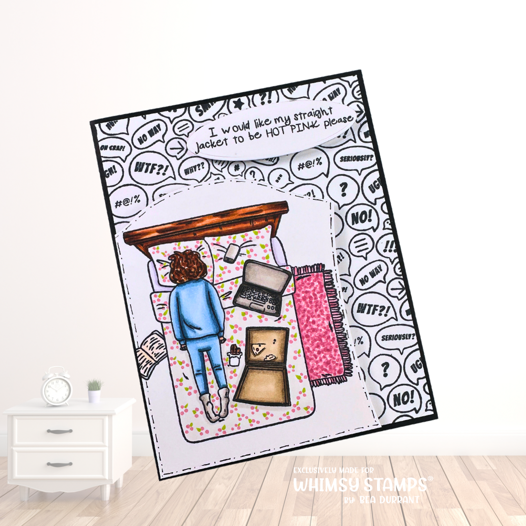 Just Ugh! Clear Stamps - Whimsy Stamps