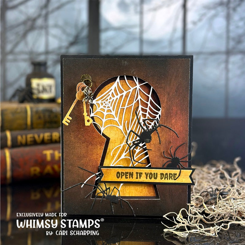 Keyhole and Keys Die Set - Whimsy Stamps