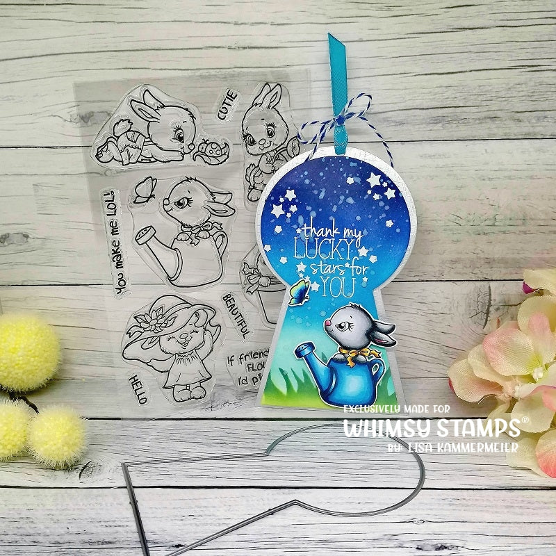 Keyhole and Keys Die Set - Whimsy Stamps