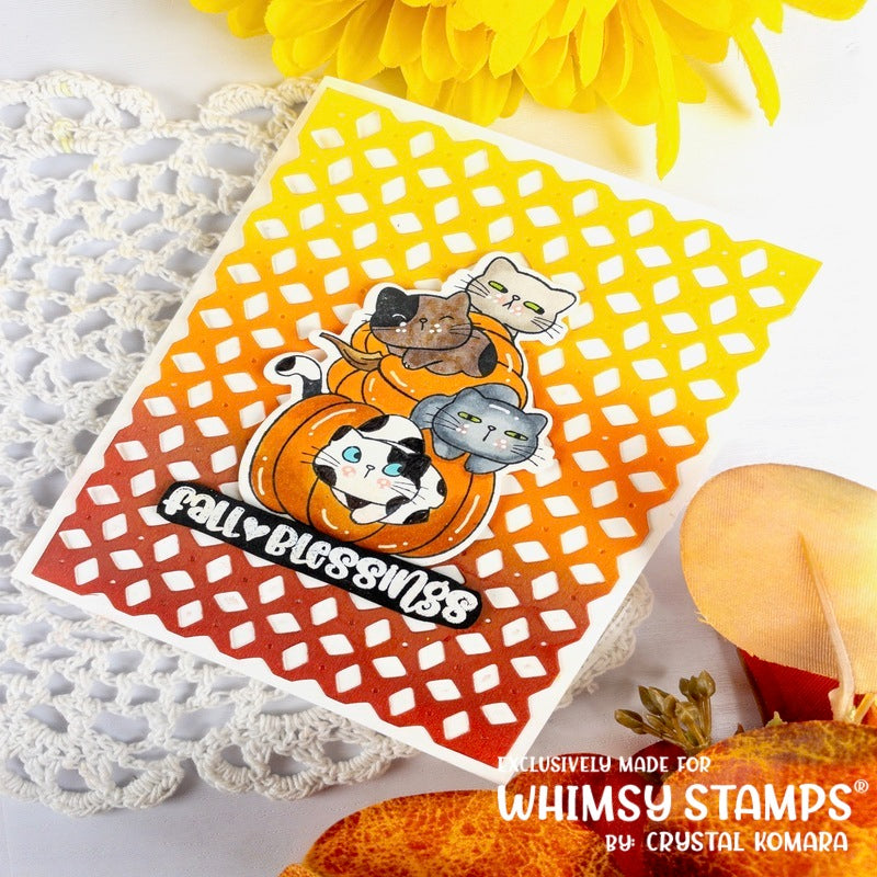 Lattice A2 Die - Whimsy Stamps