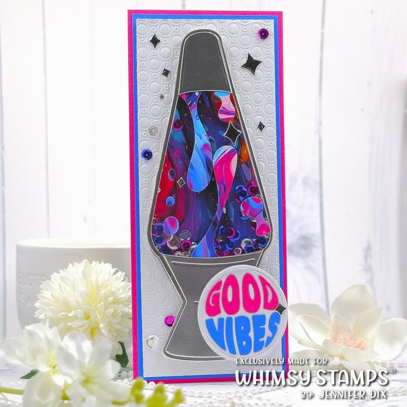 **NEW Lava Lamp Die Set - Whimsy Stamps