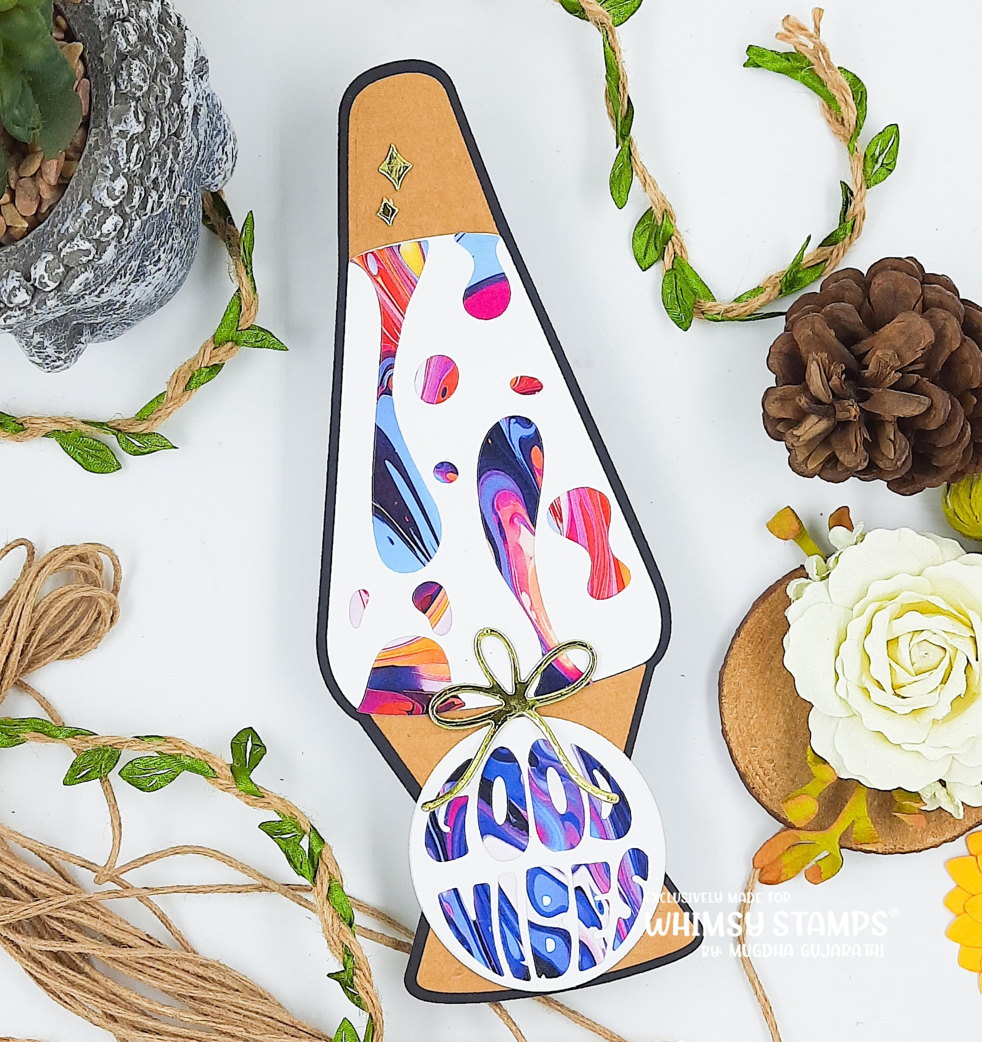 **NEW Lava Lamp Die Set - Whimsy Stamps
