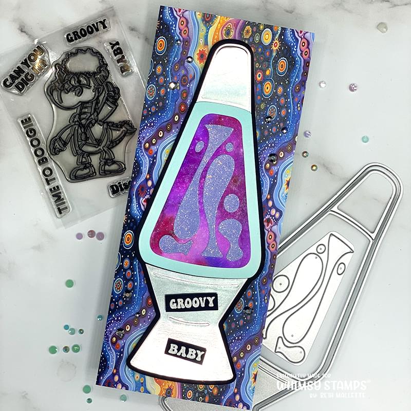 Lava Lamp Die Set - Whimsy Stamps