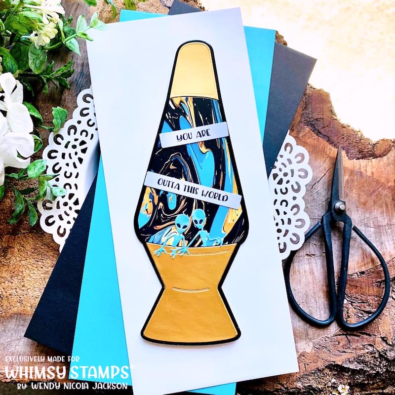 Lava Lamp Die Set - Whimsy Stamps