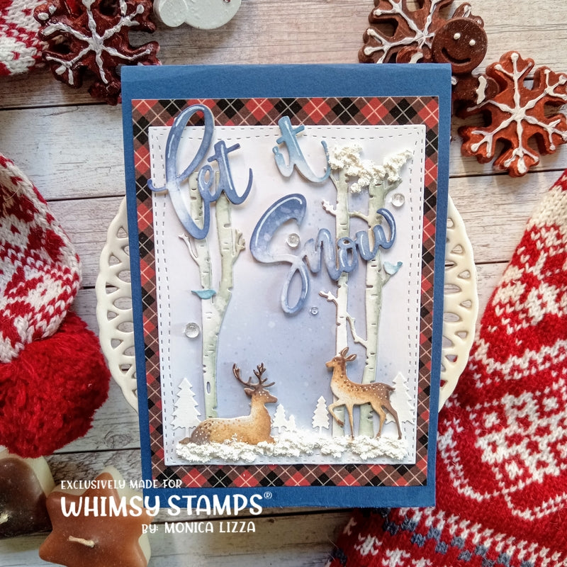 Let it Snow Die Set - Whimsy Stamps