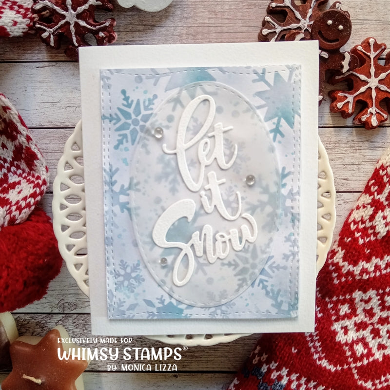 Let it Snow Die Set - Whimsy Stamps