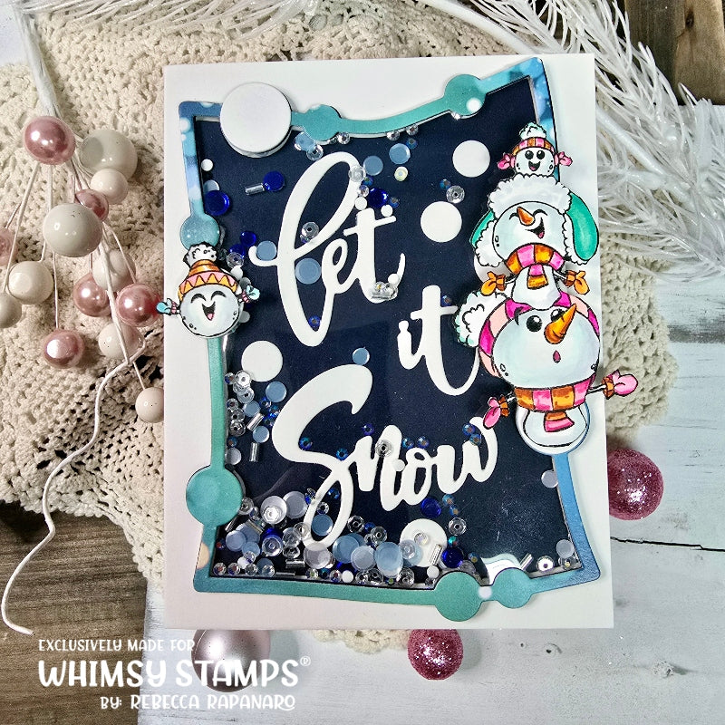 Let it Snow Die Set - Whimsy Stamps