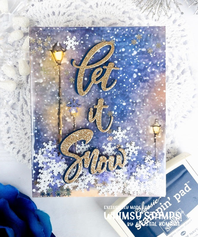 Let it Snow Die Set - Whimsy Stamps