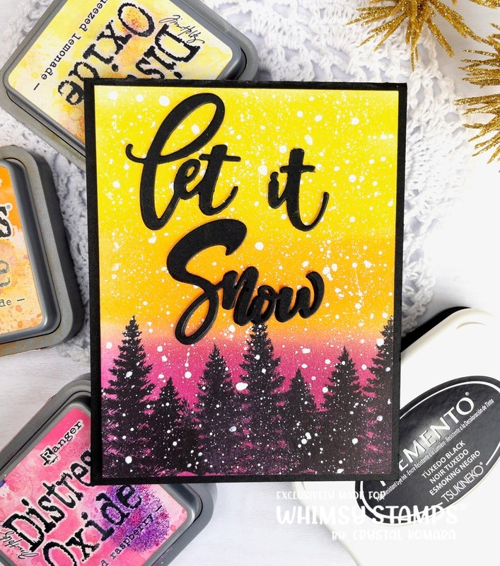 Let it Snow Die Set - Whimsy Stamps