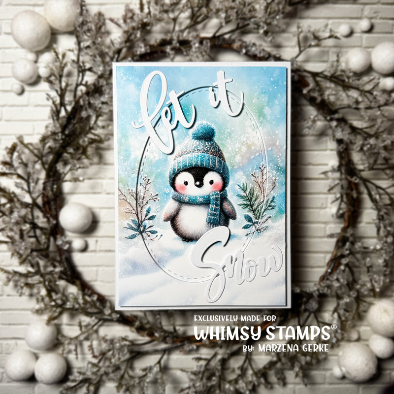 Let it Snow Die Set - Whimsy Stamps