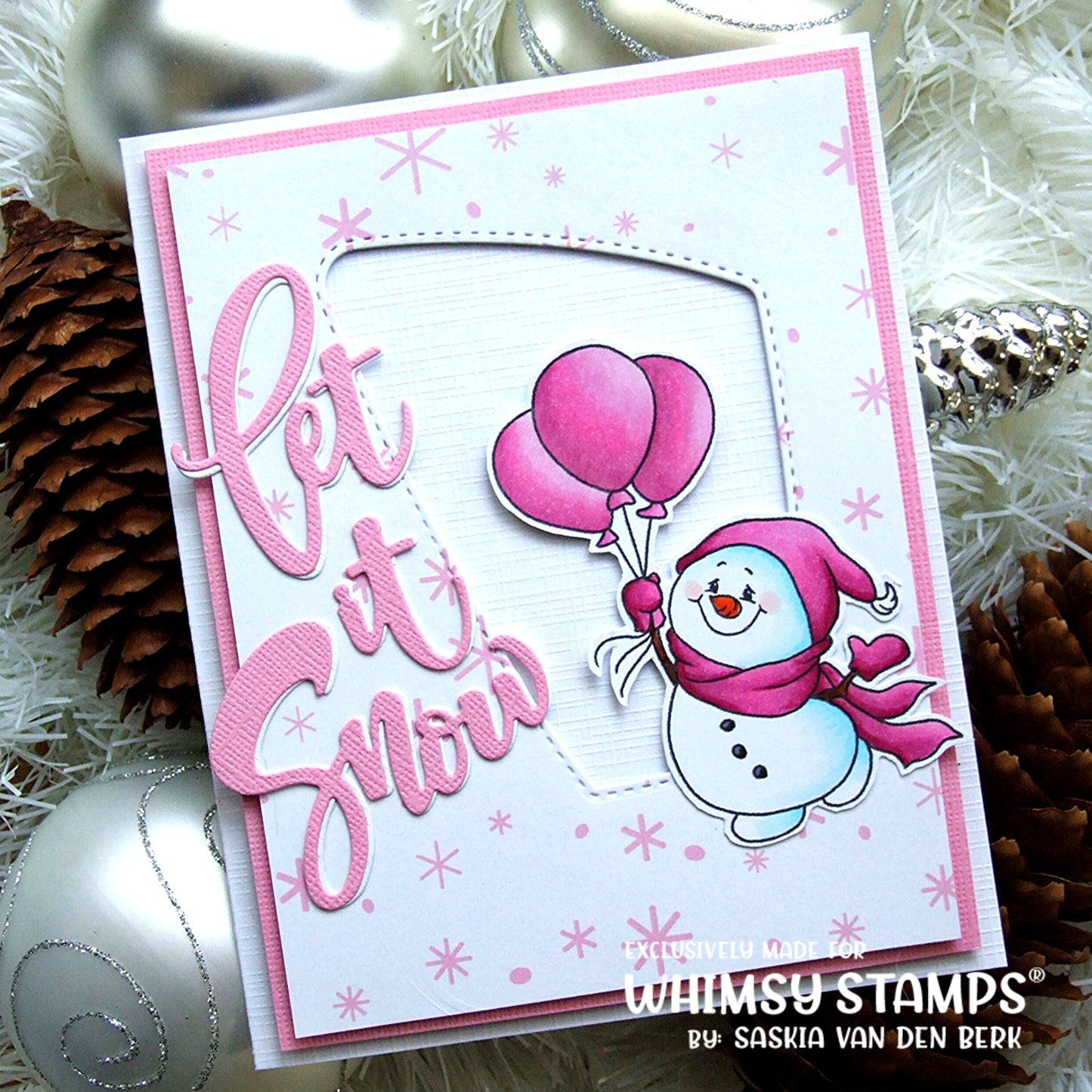 Let it Snow Die Set - Whimsy Stamps