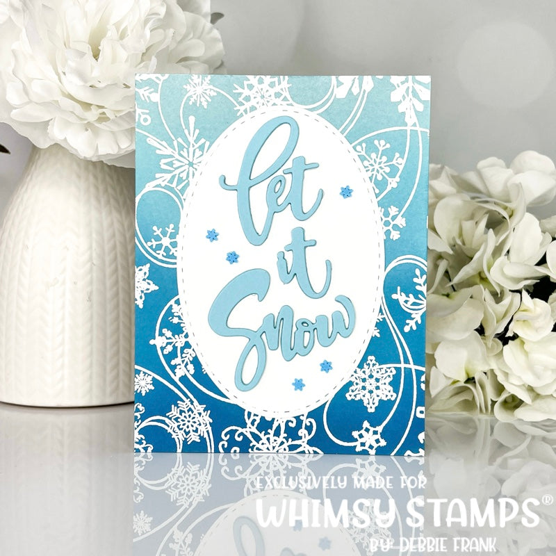Let it Snow Die Set - Whimsy Stamps