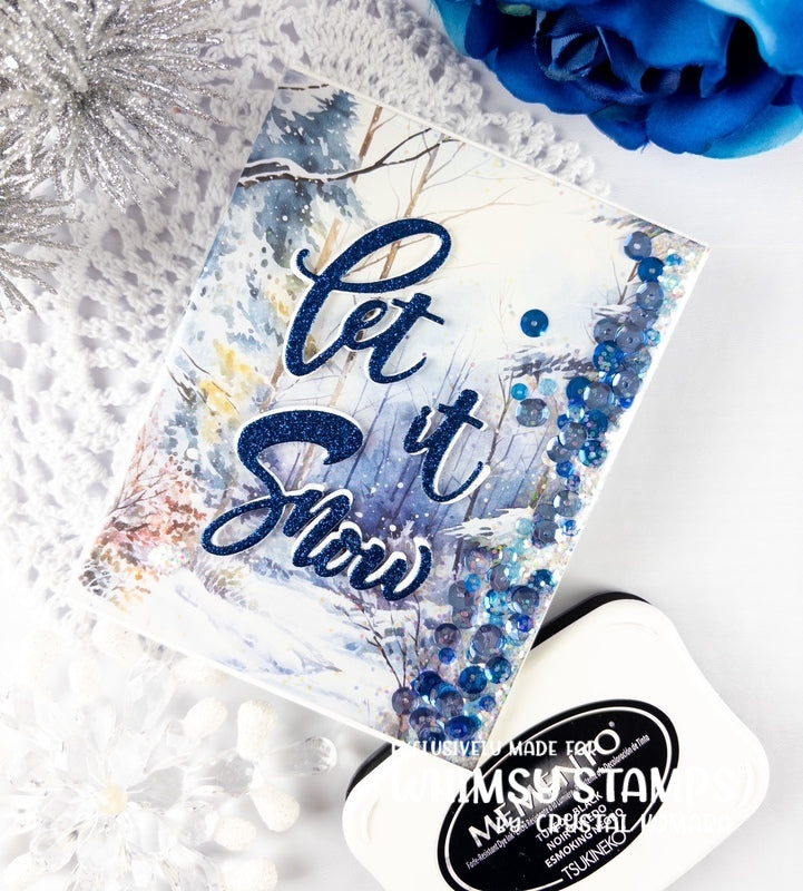 Let it Snow Die Set - Whimsy Stamps