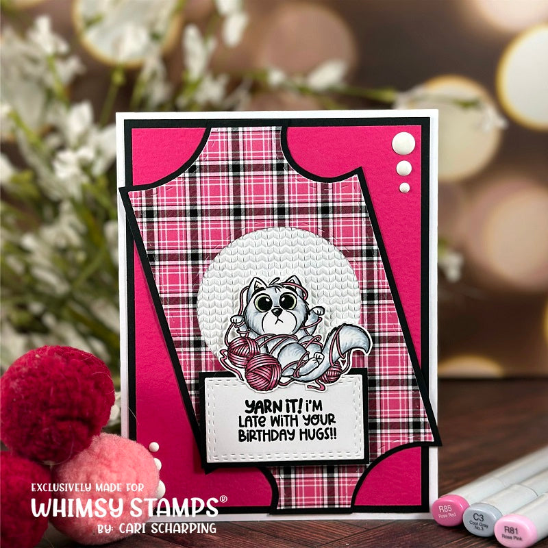 Little Toes Kitty Clear Stamps - Whimsy Stamps