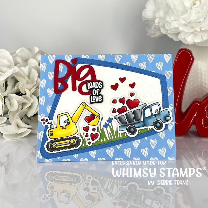 Loads of Love Outline Die Set - Whimsy Stamps