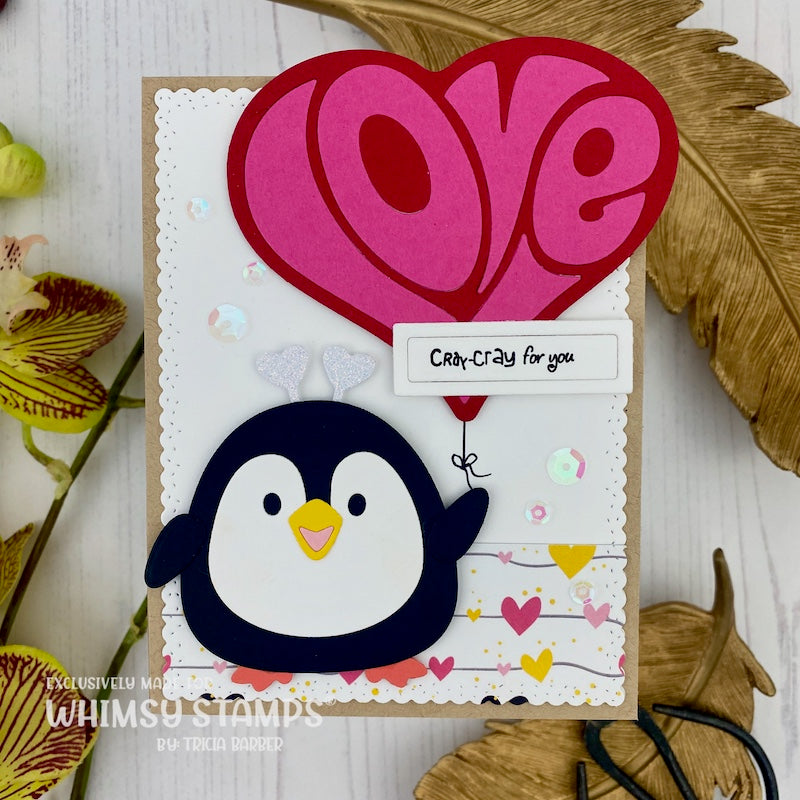 Love Heart Die - Whimsy Stamps