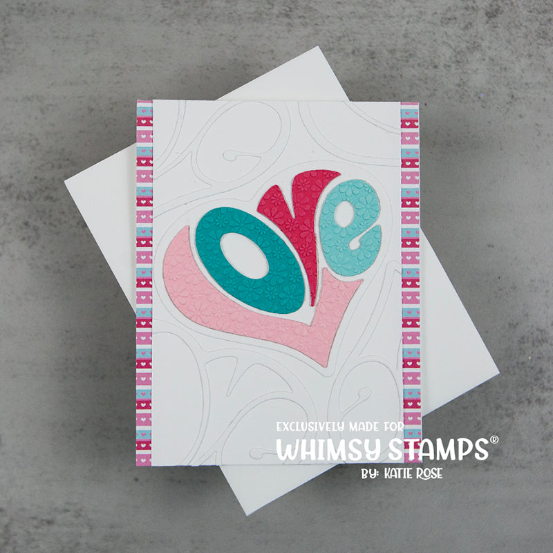 Love Heart Die - Whimsy Stamps