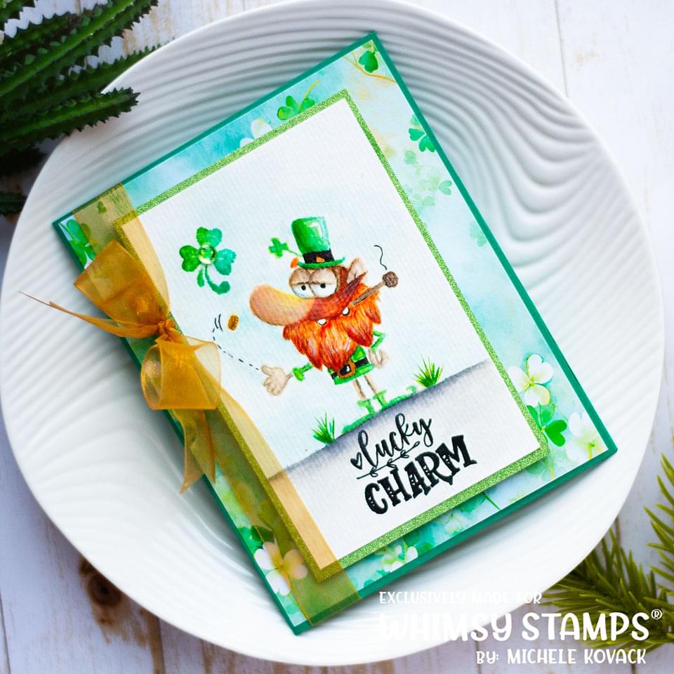 Lucky Charm Clear Stamps - Whimsy Stamps