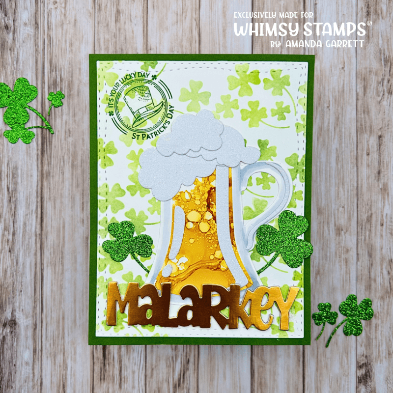 Malarkey Word Die Set - Whimsy Stamps