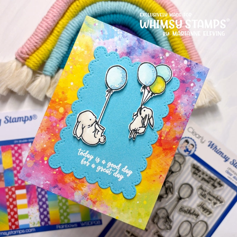 6x6 Paper Pack - Rainbow - Whimsy Stamps