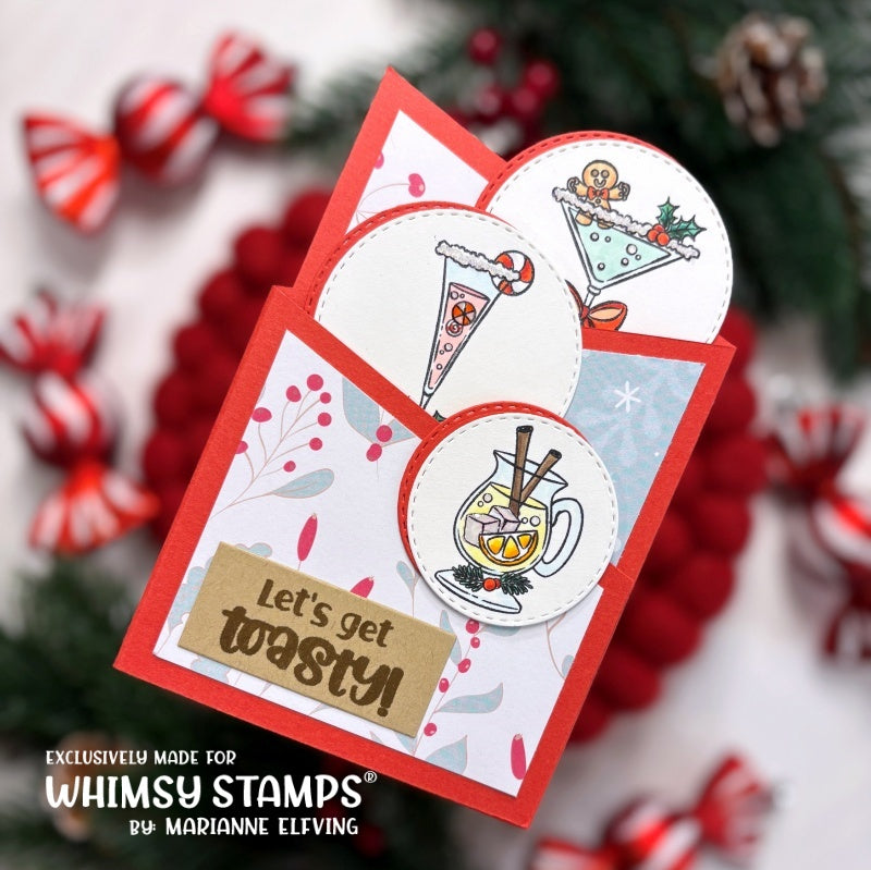 Cocktails Clear Stamps