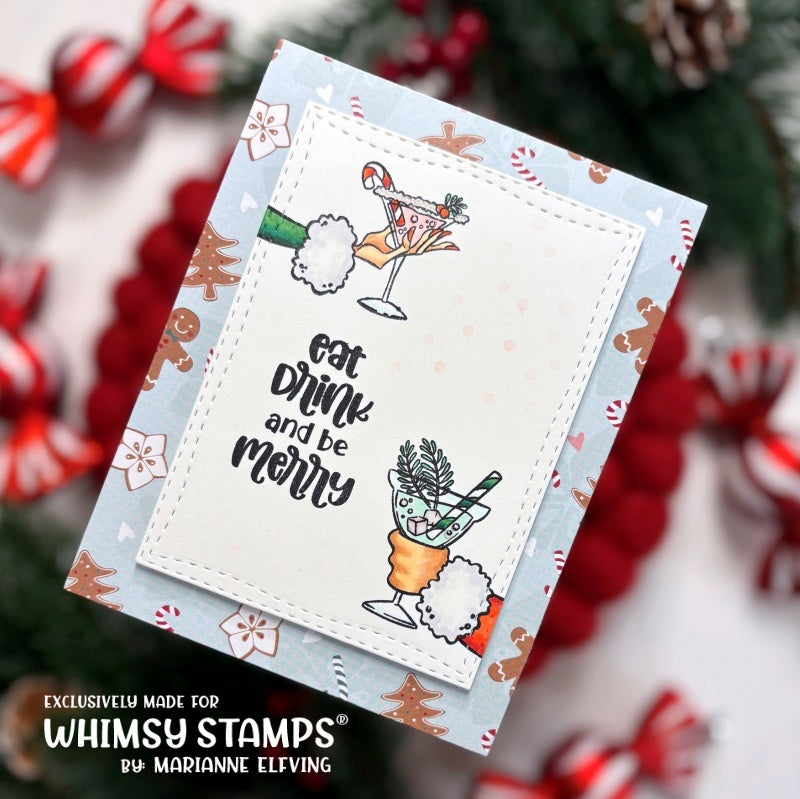 Cocktails Clear Stamps