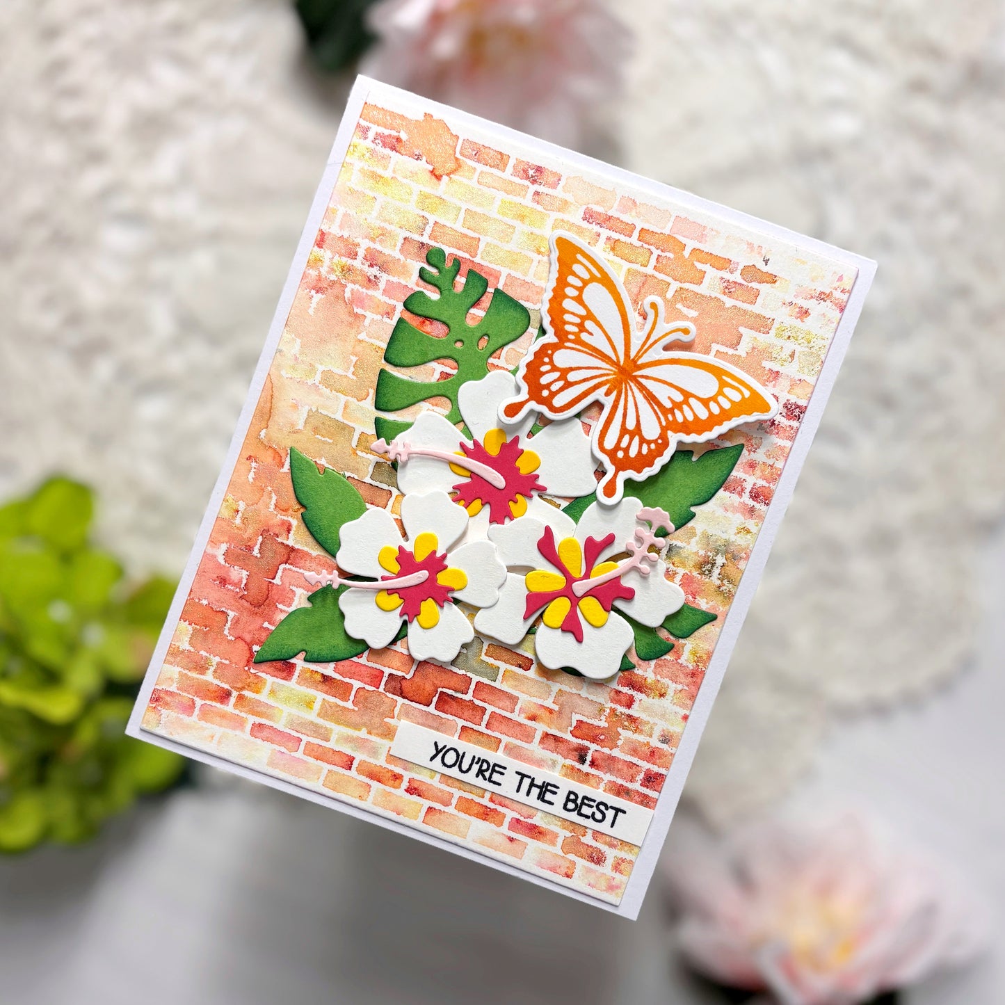 Hibiscus Flower Die Set - Whimsy Stamps