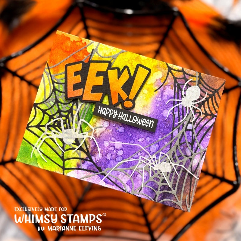 EEK! Word and Shadow Die Set - Whimsy Stamps